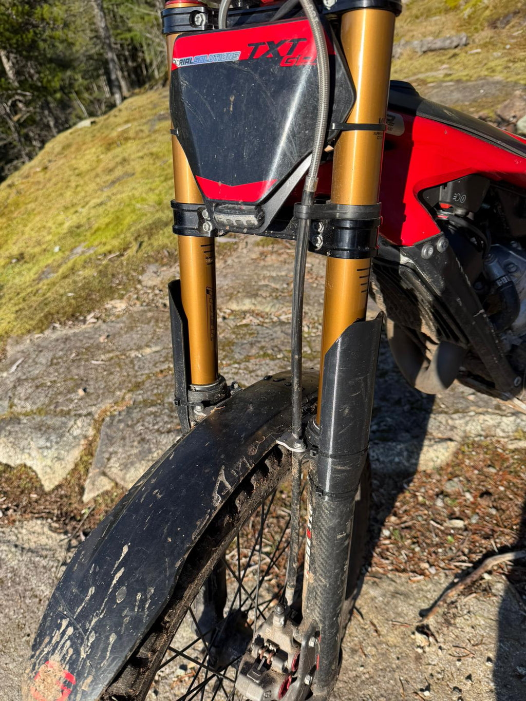 Trials Front Fork Guards (Pair) Bundle