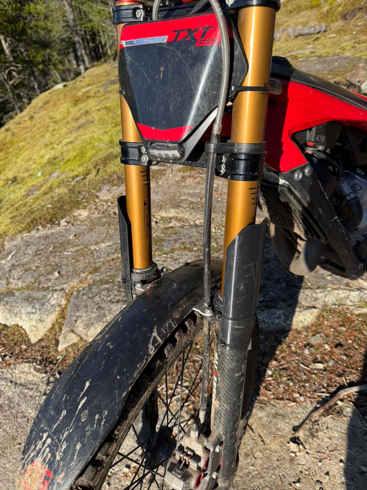 Trials Front Fork Guards (Pair) Bundle