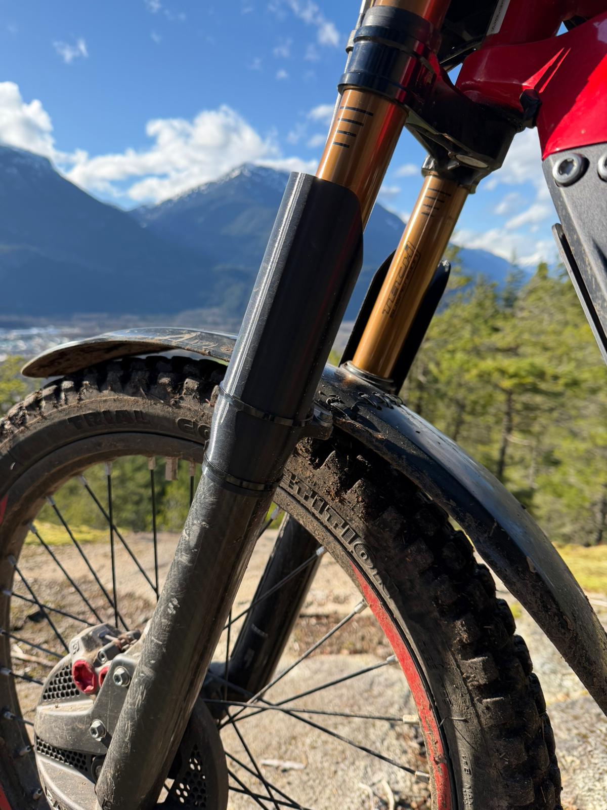 Trials Front Fork Guards (Pair) Bundle