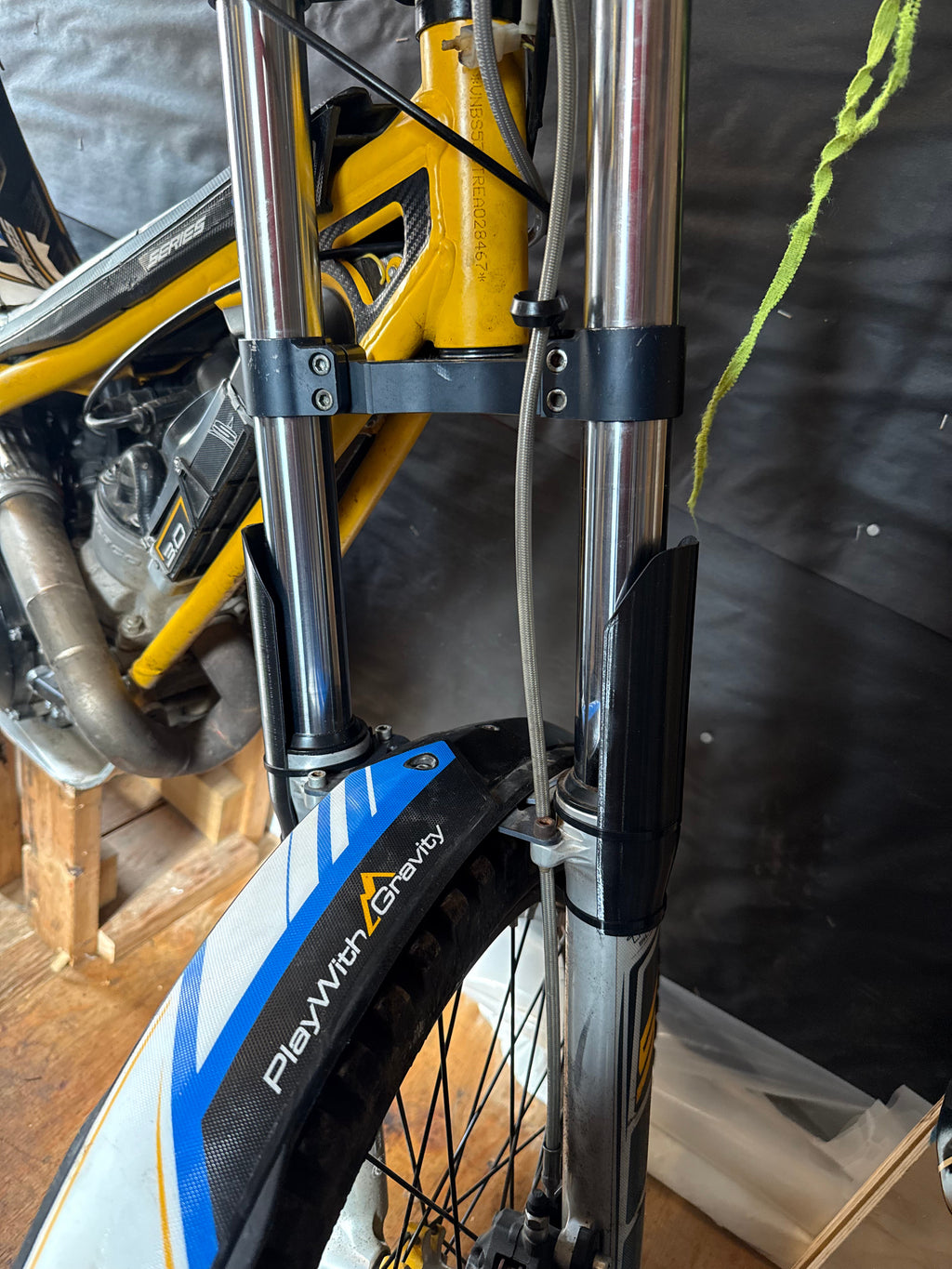 Trials Front Fork Guards (Pair) Bundle