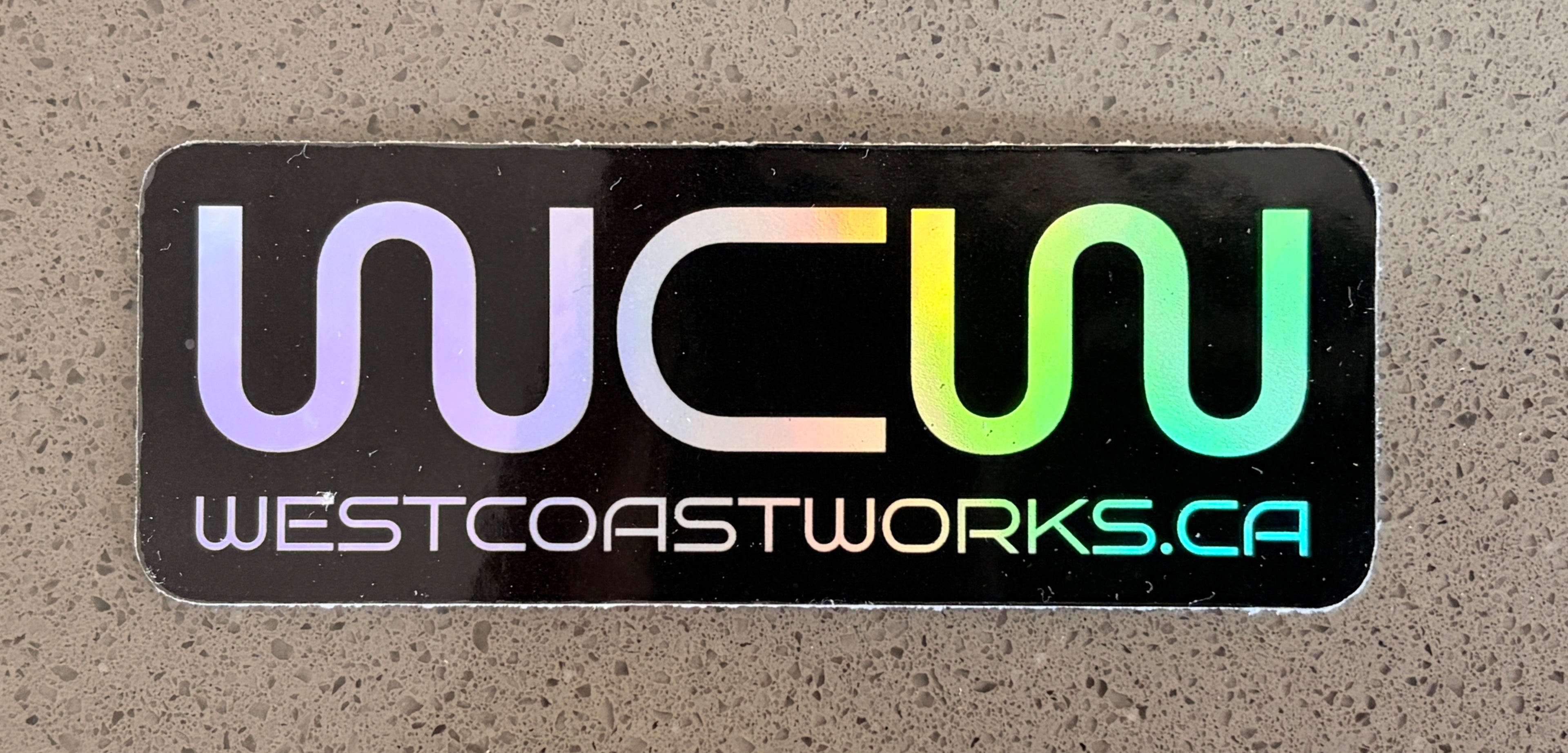 WCW Sticker Rainbow