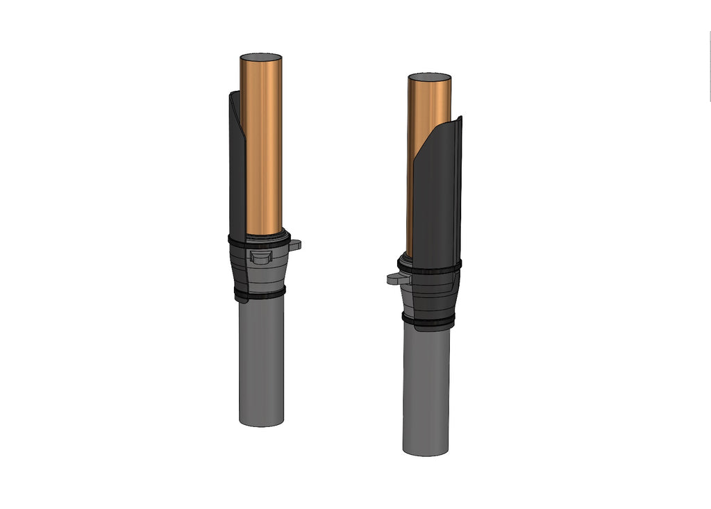 Trials Front Fork Guards (Pair) Bundle